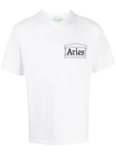 Aries футболка с принтом Aries