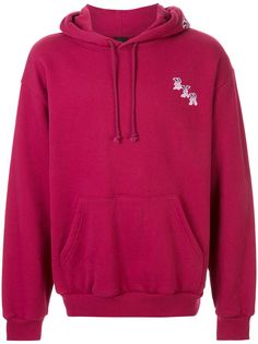 BornxRaised logo-embroidered hoodie