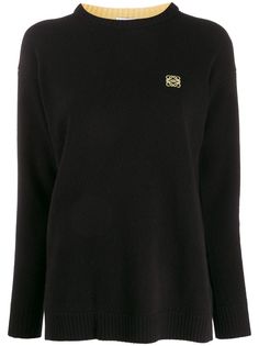 Loewe джемпер с логотипом на груди
