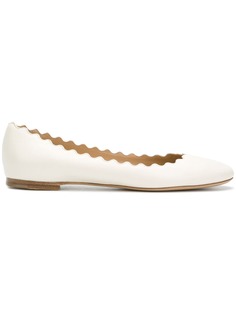 Chloé Lauren scalloped pumps