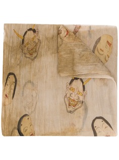 Uma Wang шарф с принтом