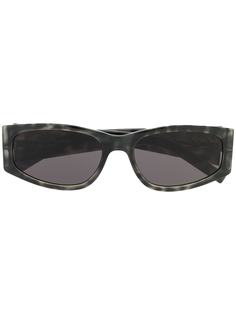 Saint Laurent Eyewear солнцезащитные очки в прямоугольной оправе