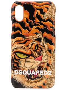 Dsquared2 чехол для iPhone X с принтом