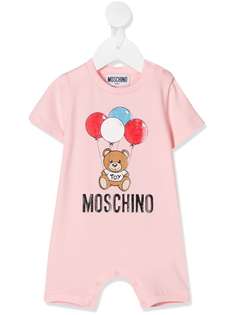 Moschino Kids ромпер Teddy Bear с логотипом
