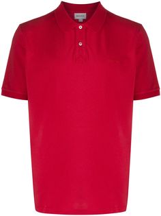 Woolrich рубашка-поло с вышитым логотипом