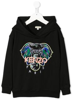 Kenzo Kids худи с вышивкой