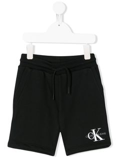 Calvin Klein Kids спортивные шорты с логотипом
