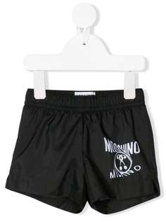 Moschino Kids плавки-шорты с логотипом