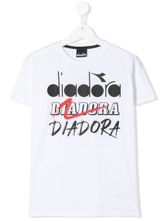Diadora Junior футболка с логотипом