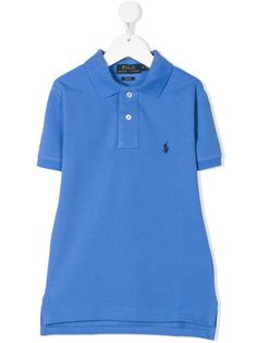 Ralph Lauren Kids рубашка-поло с логотипом