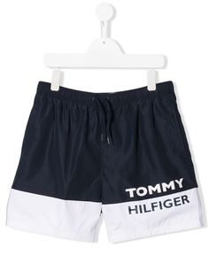 Tommy Hilfiger Junior плавки-шорты с логотипом