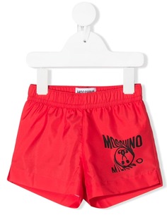 Moschino Kids плавки-шорты с логотипом