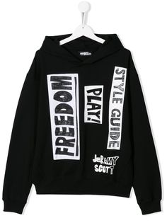 Jeremy Scott Junior толстовка с капюшоном и принтом