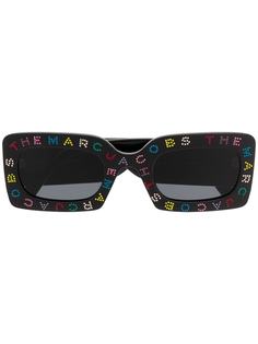 Marc Jacobs Eyewear солнцезащитные очки в квадратной оправе с логотипом