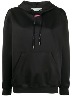 Off-White худи оверсайз с логотипом