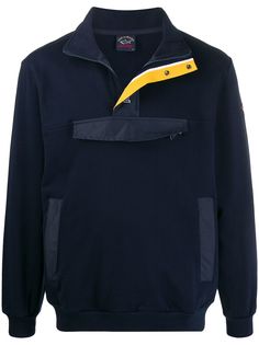 Paul & Shark толстовка с высоким воротником на молнии Paul&Shark