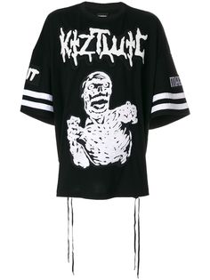 KTZ футболка с вышивкой Zombie 
