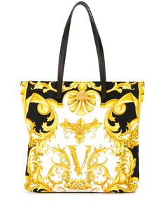 Versace сумка-тоут с принтом Palazzo Baroque