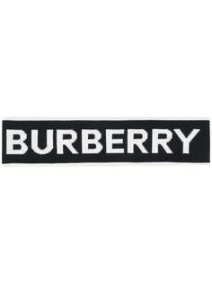 Burberry повязка на голову с логотипом