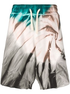Paura tie-dye drawstring shorts