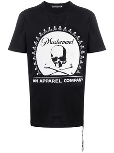 Mastermind Japan футболка с нашивкой-логотипом