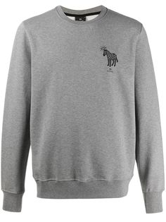 PS Paul Smith толстовка с круглым вырезом и принтом