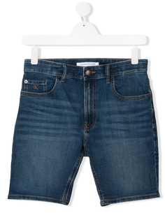 Calvin Klein Kids джинсовые шорты средней посадки