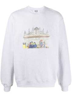 MSGM толстовка Milano с круглым вырезом