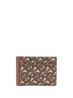 Burberry картхолдер с монограммой
