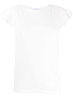 Dondup топ с оборками на рукавах