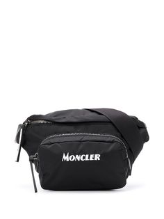 Moncler поясная сумка с вышитым логотипом