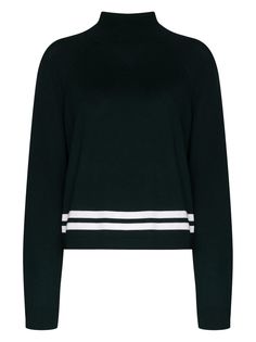 LNDR трикотажный свитер Green Arctic с высоким воротником