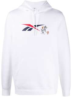 Reebok толстовка Tom and Jerry с капюшоном