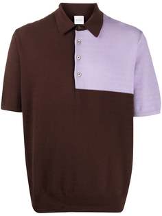 Paul Smith рубашка-поло в стиле колор-блок