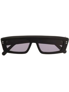 Stella McCartney Eyewear солнцезащитные очки в узкой прямоугольной оправе