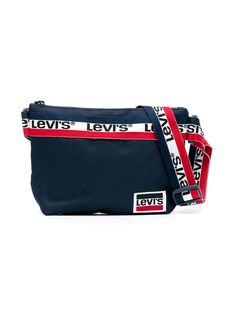 Levis Kids сумка через плечо с логотипом в полоску