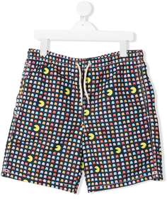 Mc2 Saint Barth Kids плавки-шорты Pacman с кулиской