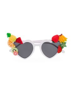 Monnalisa солнцезащитные очки с оправой в форме сердца