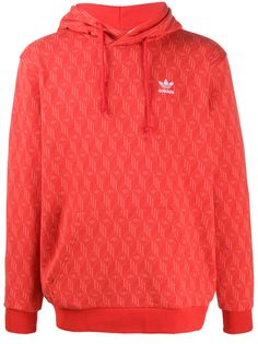 adidas толстовка с капюшоном и монограммой