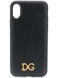 Dolce & Gabbana чехол для iPhone X/XS с логотипом DG