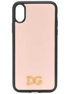 Dolce & Gabbana чехол для iPhone X/XS с логотипом DG