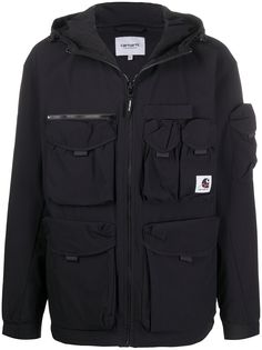 Carhartt WIP куртка с капюшоном и карманами карго
