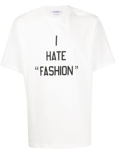 Sunnei I Hate Fashion print T-shirt