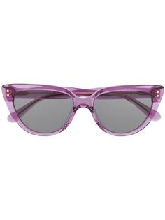 Kate Spade затемненные солнцезащитные очки в оправе кошачий глаз