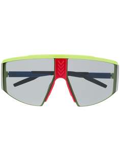 Puma массивные солнцезащитные очки в стиле колор-блок