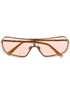 Givenchy Eyewear затемненные солнцезащитные очки с металлическим логотипом