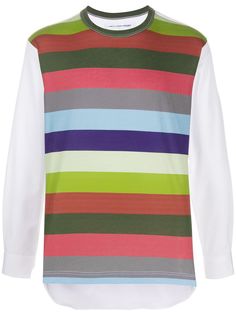Comme Des Garçons Shirt футболка в полоску