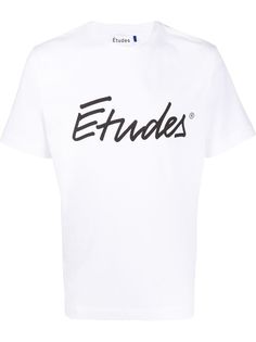 Etudes футболка Wonder Signature с графичным принтом