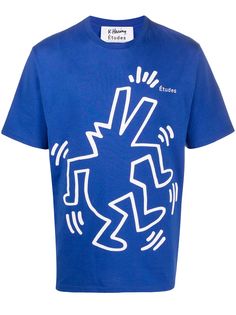 Etudes футболка Wonder из коллаборации с Keith Haring