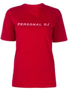 Kirin футболка Personal DJ с круглым вырезом